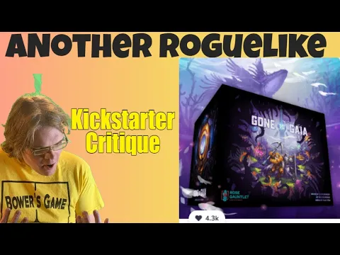 Gone to Gaia - Be back soon - Kickstarter Critique Review