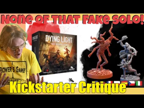 Dying Light: The Board Game - Kickstarter Critique Review