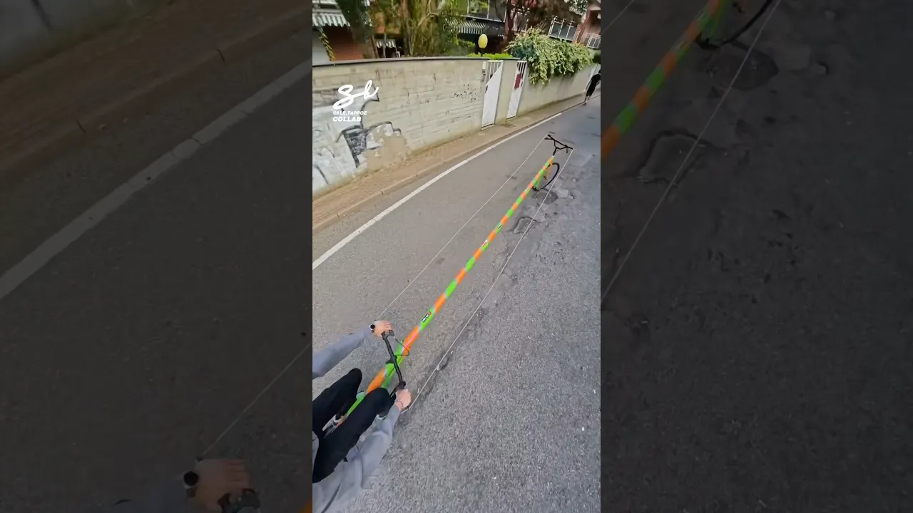 When your bike is longer than your car 😂 #bike #cars #funny