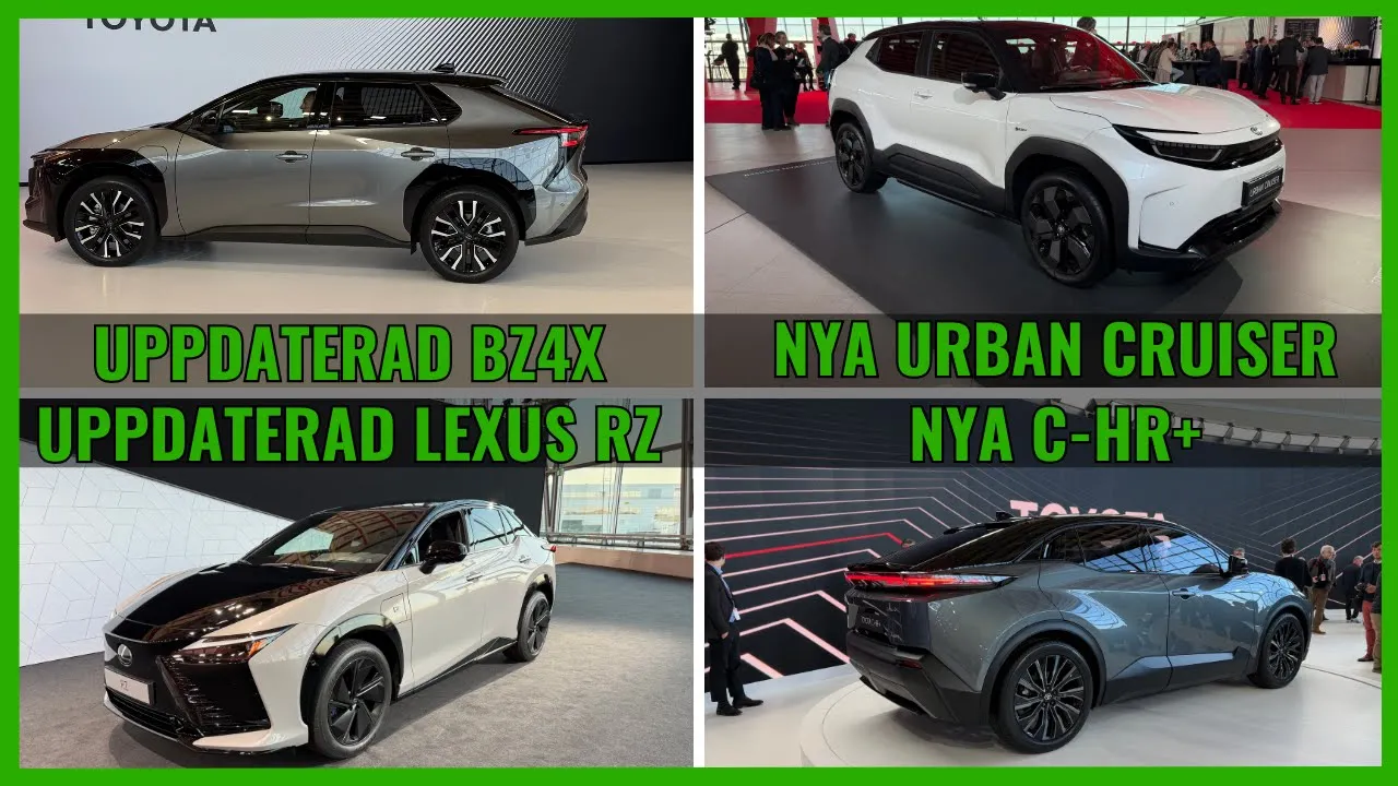 Nya Toyota bZ4X och helt nya C-HR+ med 600km räckvidd | Elbilsmagasinet