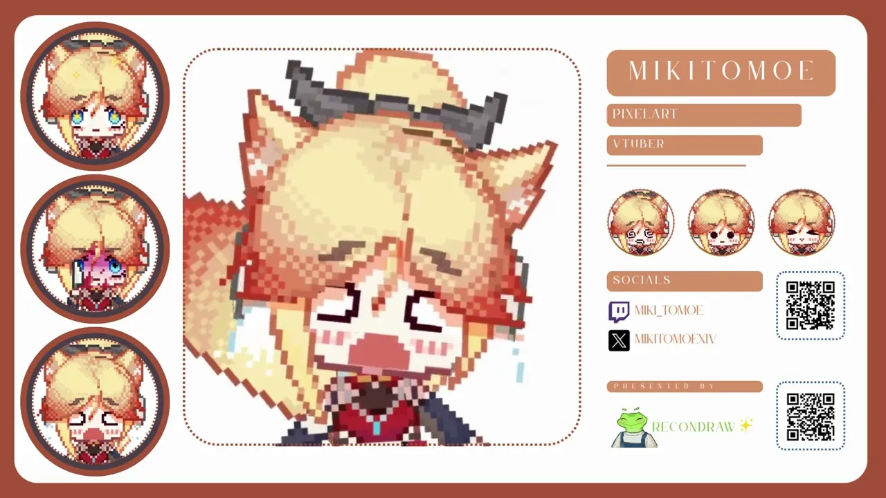 Pixel Rigging Chibi Pixel art Vtuber Art + Rigging by recon (@recondraw) | VGen