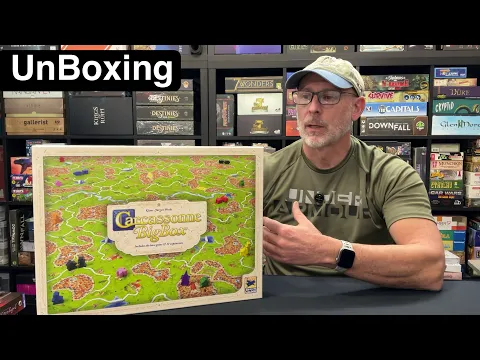 TDG: Carcassonne Big Box unboxing with Ray
