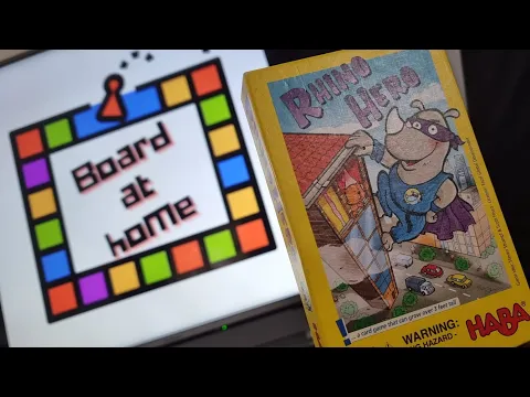 Board At Home Plays: Rhino Hero