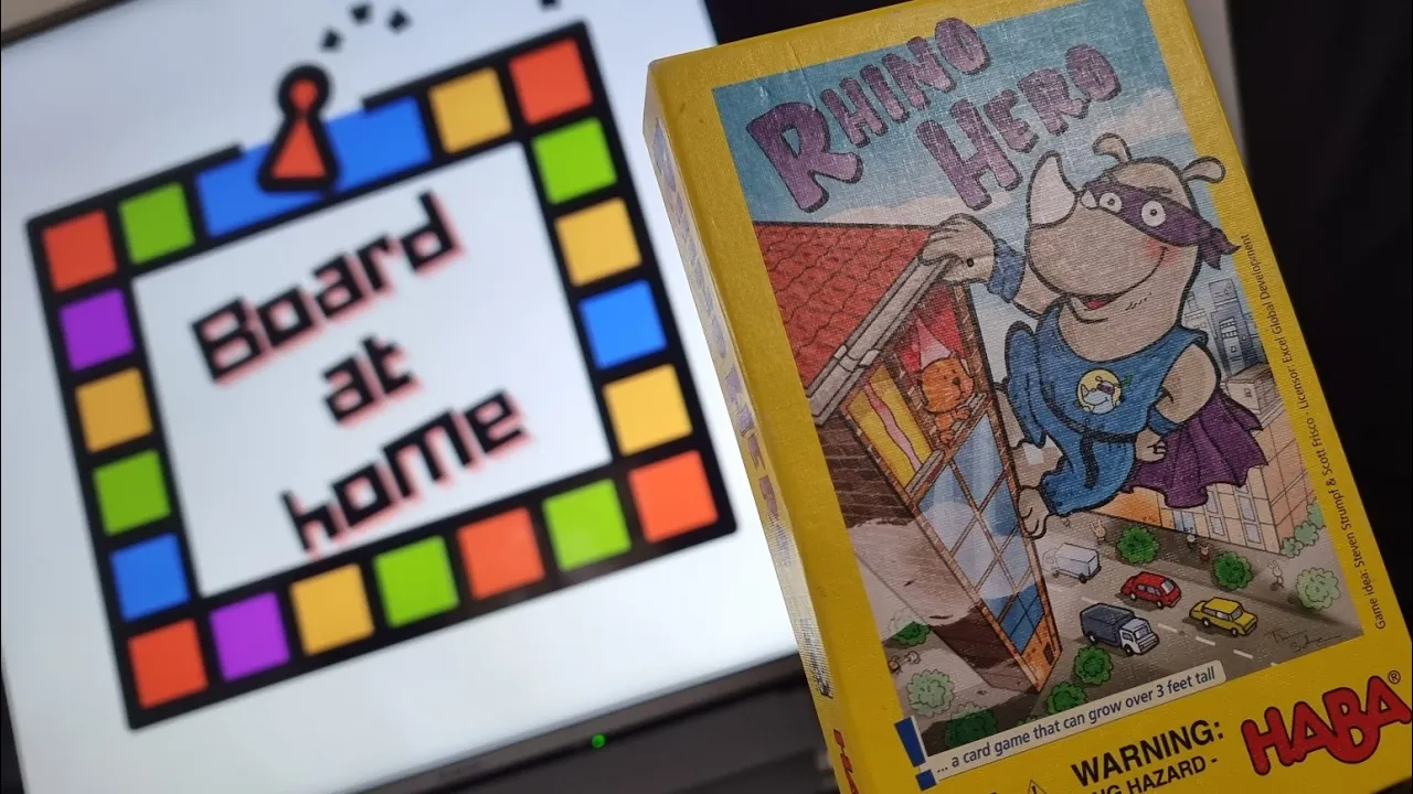 Board At Home Plays: Rhino Hero