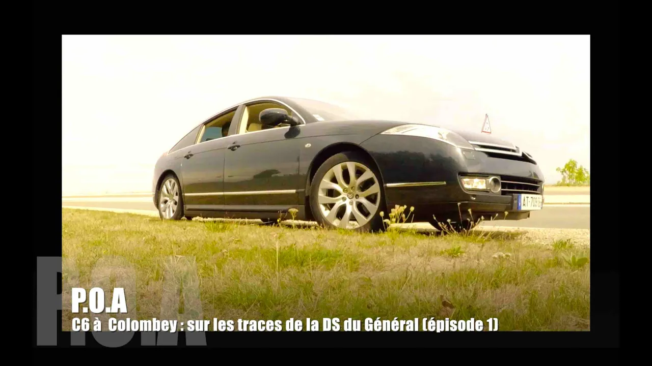 Citroën C6 : road trip à Colombey-les-Deux-Eglises (1/5)