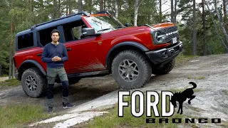 Provkörning: Ford Bronco Badlands – hur klarar den sig off-road? (ENG SUB)