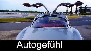 Mercedes 300 SL gullwing original 1954 built test drive 300 SL Flügeltürer - Autogefühl