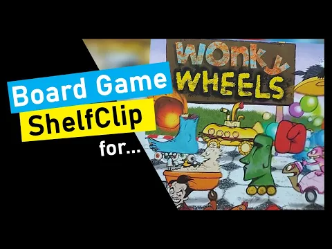 ShelfClips: Wonky Wheels (Short Board Game Preview)