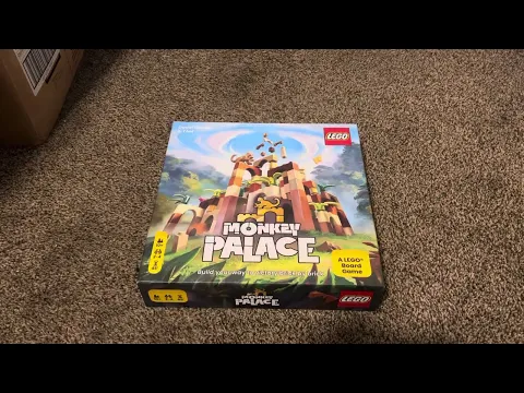 “Monkey Palace” Board Game Unboxing