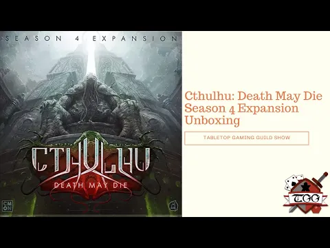 Cthulhu: Death May Die – Season 4 Expansion Unboxing
