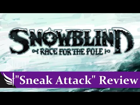 Snowblind Board Game Review (Sneak Attack) #shorts