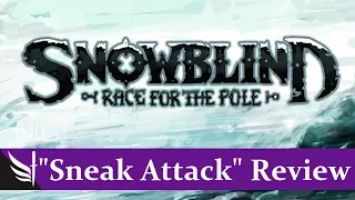 Snowblind Board Game Review (Sneak Attack) #shorts