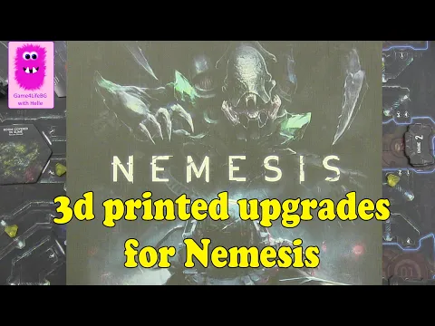 3D printed upgrades for Nemesis