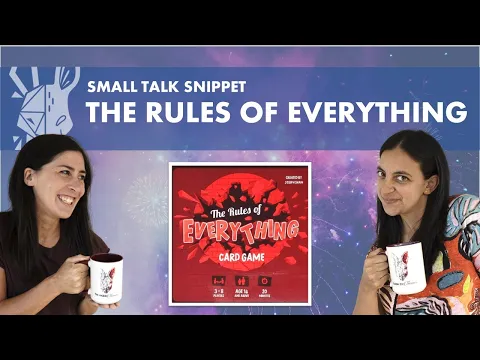 The Rules of Everything | Quick Review | Small Talk Snippet