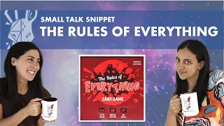 The Rules of Everything | Quick Review | Small Talk Snippet