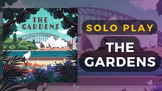 The Gardens Board Game Solo Gameplay | DaniCha