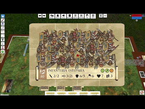 Partida jugada en TTS al prototipo de ONUS! Traianus