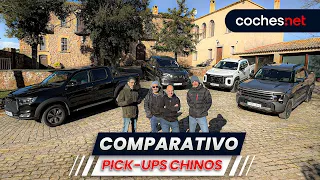 Comparativo pick-up chinos: la ofensiva asiática | Test / Review en español | coches.net