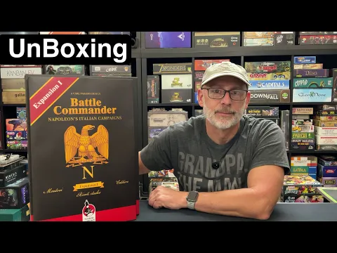TDG: Battle Commander: Expansion I unboxing with Ray