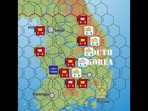 MDG MacArthur's War July 50 - KPA Attack continues