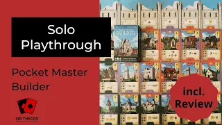 Solo Playthrough | Pocket Master Builder