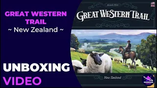 Unboxing Video  - Great Western Trail ~ New Zealand
