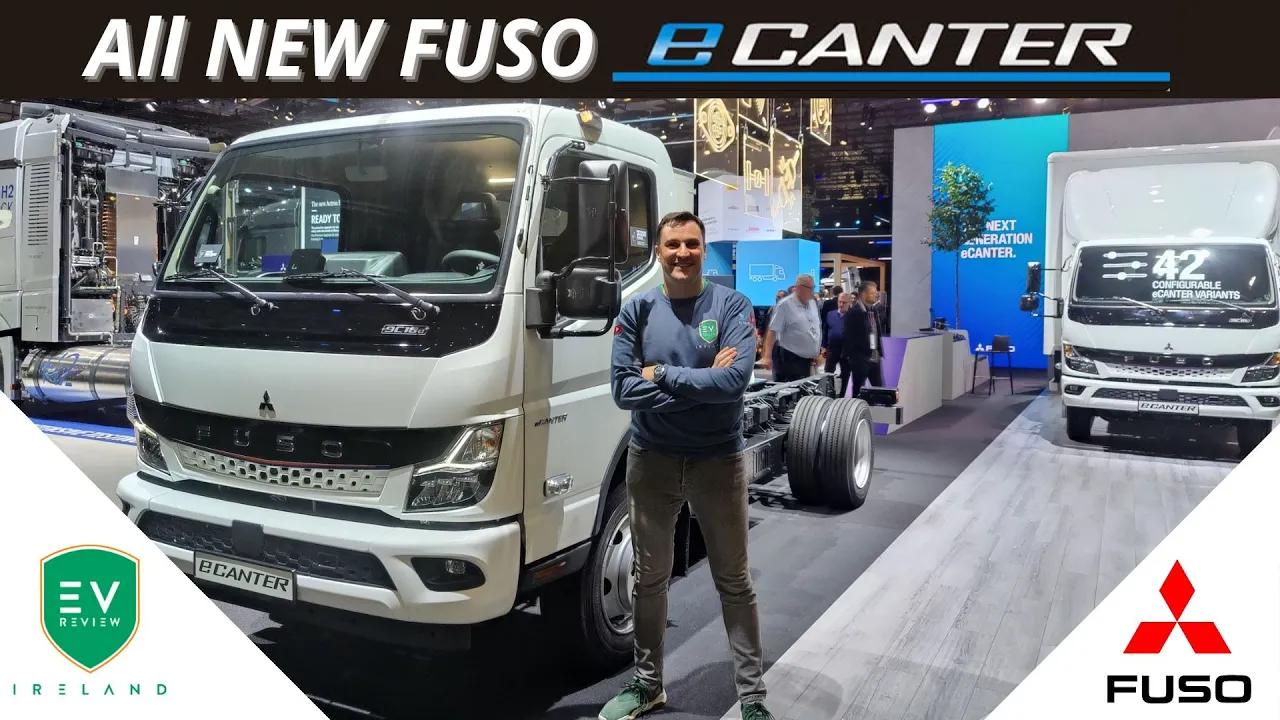 New FUSO eCanter All Electric Truck with 42 Variations!