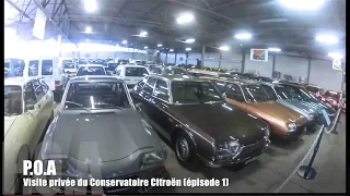 Citroën : visite privée du conservatoire du patrimoine Citroën (1/5)