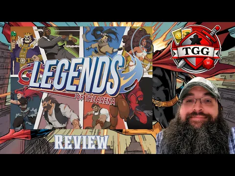 Legends of the Arena Board Game Review | Gladiator Combat Strategy?