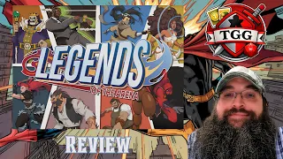 Legends of the Arena Board Game Review | Gladiator Combat Strategy?