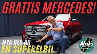 Grattis Mercedes – Nya eldrivna GLC imponerar!