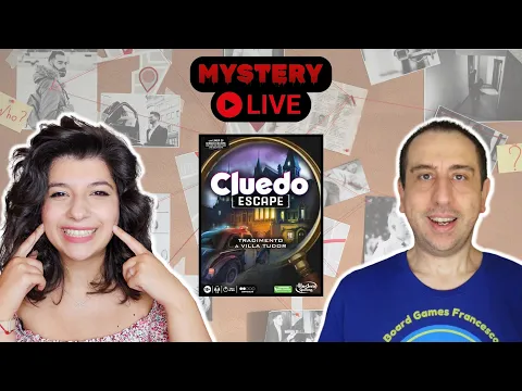 Partita Live ai Giochi Investigativi! Cluedo il Tradimento a Villa Tudor (Parte 2)