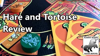 Hare and Tortoise Review & How to Play | Board Games to Play With Kids While Social Distancing