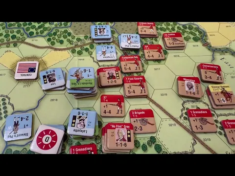 The Battle of Monmouth - A Battles of the American Revolution AAR (GMT Games)