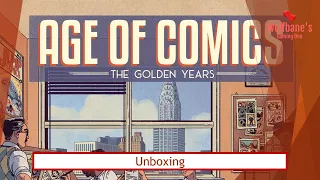 Age of Comics: The Golden Years Collector's Edition [Board Game] - Unboxing