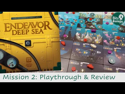 Endeavor: Deep Sea Mission 2, Maps & Charts | Playthrough and Review | Bits & Biology