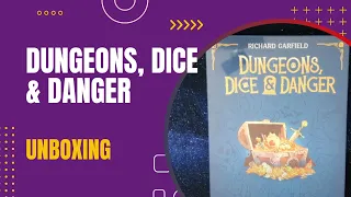 Dungeons, Dice and Danger Game Unboxing | DaniCha