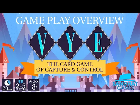 Vye, the Card Game of Capture and Control  |  GAME PLAY OVERVIEW