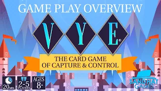Vye, the Card Game of Capture and Control | GAME PLAY OVERVIEW