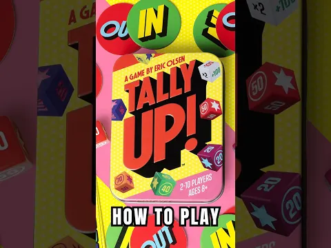 Tally Up: Flip 7 With Dice? How to Play in 20 Seconds #shorts #boardgames #tallyup