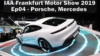 IAA 2019 Ep 4 - Porsche Taycan, Mercedes