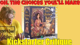 Tales of the Arabian Nights 40th Anniversary Edition- It'z Z-man Zev!!! -Kickstarter Critique Review