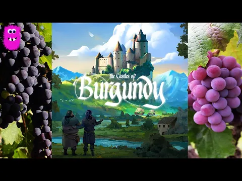 The Castles of Burgundy, Solo Playthrough (Chateauma) and the Vineyard expansion