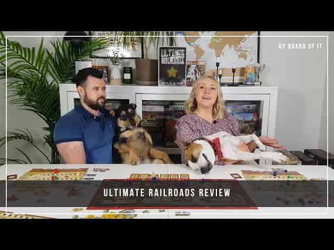 Ultimate Railroads Review: Trains and Worker Placement Spaces Excite Me