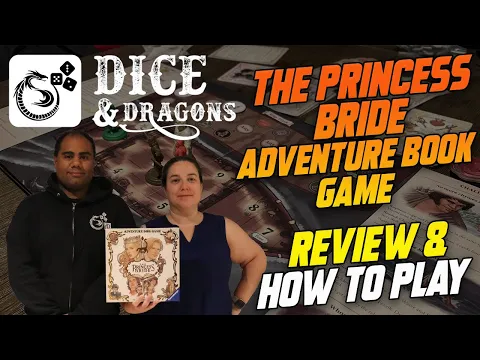 Dice and Dragons - The Princess Bride Adventure Book Game Review and How to Play