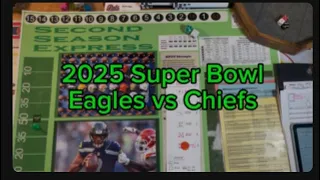2025 Super Bowl Pre-play. Second Season Express. Philadelphia Eagles vs KC Chiefs.