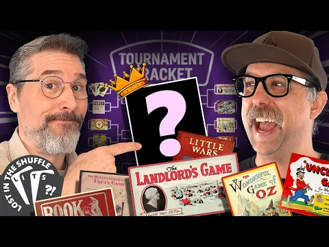 We Crown The Best Antique Board Game - Tournament Style!- Lost In The Shuffle