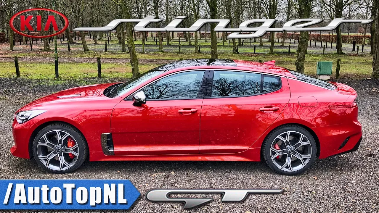 Kia Stinger GT AWD Review by AutoTopNL (English Subtitles)