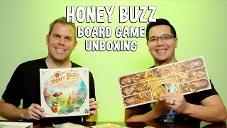 Unboxing Honey Buzz - Worker Bee Placement Board Game