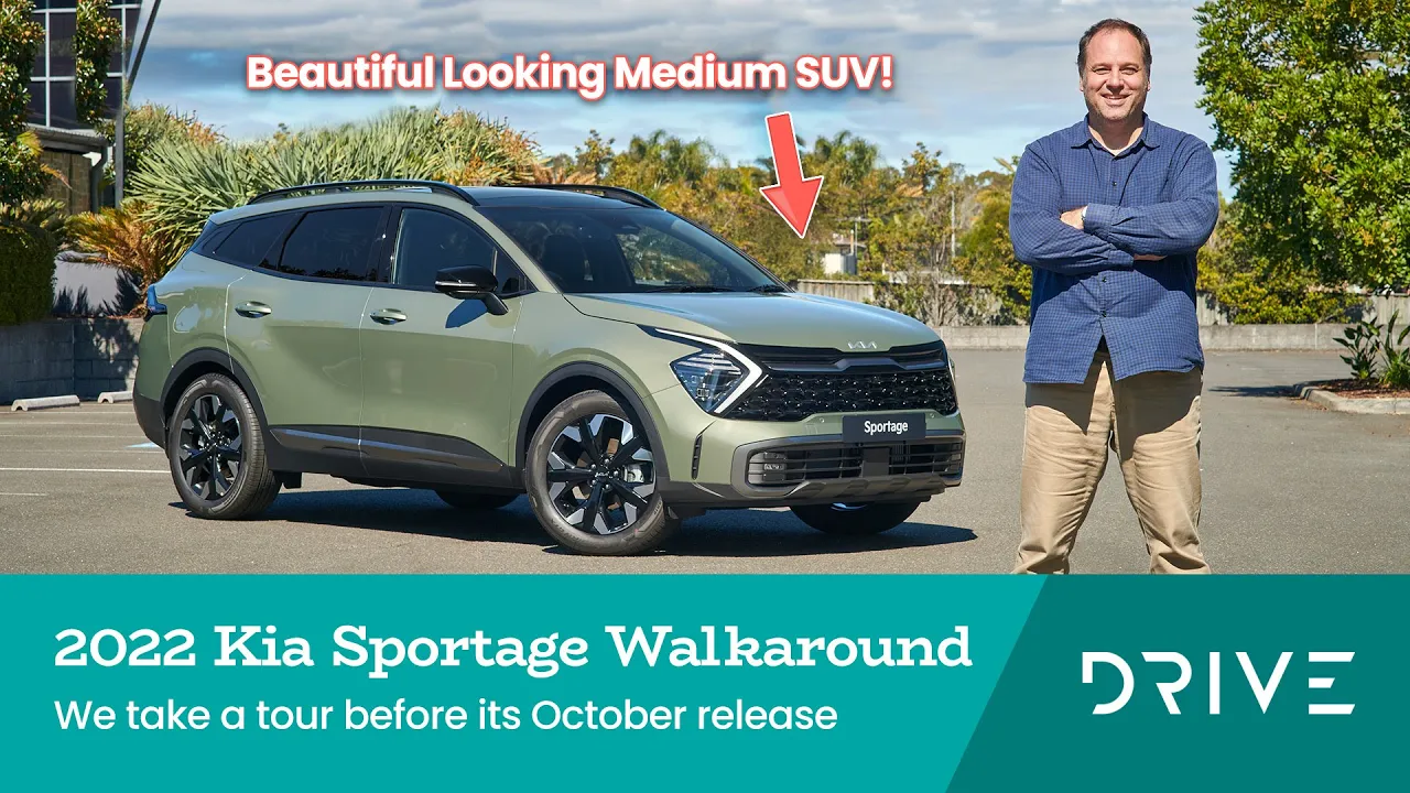 2022 Kia Sportage Walkaround Preview | Funky or Ugly? | Drive.com.au